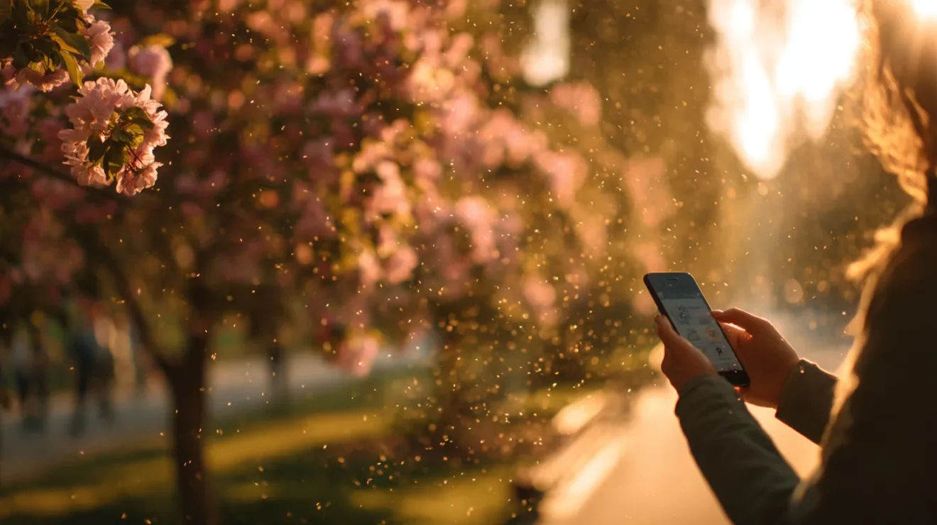 Allergies au pollen : votre smartphone peut devenir votre meilleur allié ce printemps